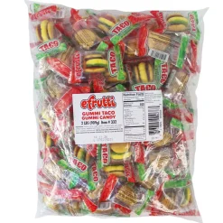 Gummi Taco Gummi Candy 2 lbs (100 PACK)