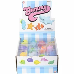 Gummy Sea Life Animal Assortment 1.5" (24 PACK)