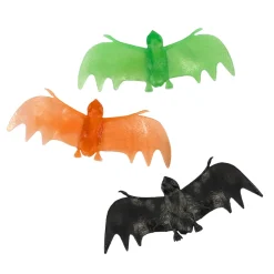 Halloween Vinyl Bat Assortment 4.5" (10 PACK)