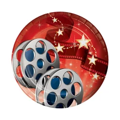 Hollywood Lights Plates 7" (8 PACK)