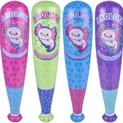 Inflate Axolotl Mini Baseball Bat Assortment 20" (DZ)
