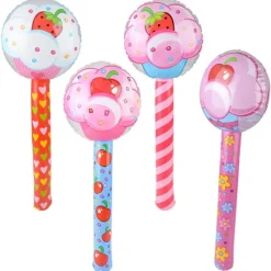Inflate Cupcake Lollipop Assortment 36" (DZ)