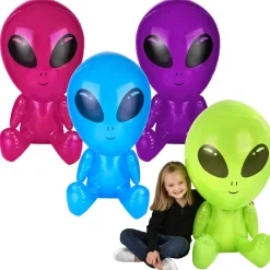 Inflate Galactic Alien Assorted 45" (EACH)