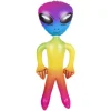 Inflate Jumbo Rainbow Alien 63" (EACH)