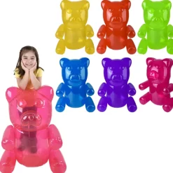 Inflate Jumbo Yummy Bear Assorted 36" (EACH)