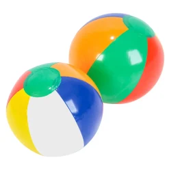 Inflate Multicolored Beach Balls 6" (DZ)