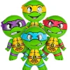 Inflate Teenage Mutant Ninja Turtles Assortment 24" (DZ)