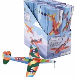 Jet Fighter Glider Assortment 7.5" (48 PACK)