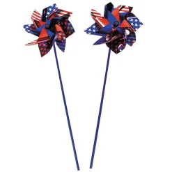 Jumbo Patriotic Pinwheel 24" (EACH)