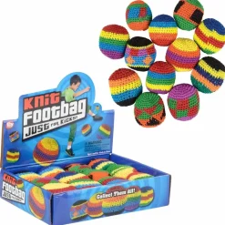 Knit Footbag Assortment 2" (DZ)