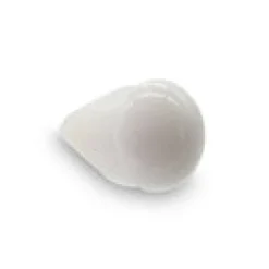 LED Jelly Button Rings - White (24 PACK)