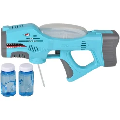 Light Up Bubble Shark Blaster With Sound Assorted 11.25" (EACH)