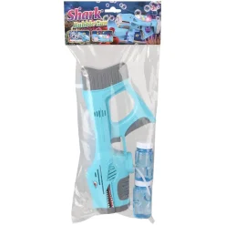 Light Up Bubble Shark Blaster With Sound Assorted 11.25
