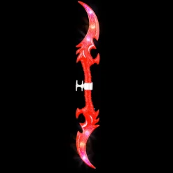 Light Up Double Dragon Spinning Sword 24" (EACH)