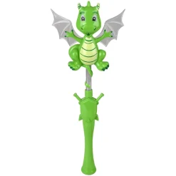 Light Up Dragon Wand Assorted 17" (EACH)