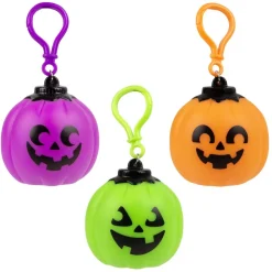 Light Up Jack O Lantern Clip On Assorted 2.5" (EACH)
