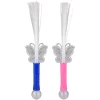 Light Up Magic Butterfly Fiber Wand Assorted 14.5" (EACH)