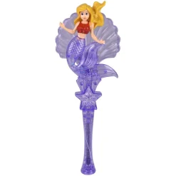 Light Up Mermaid Shell Wand Assorted 16" (EACH)