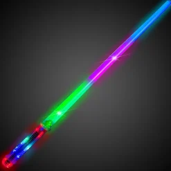 Light Up Multicolor Super Saber 28" (EACH)