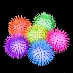 Light Up Puffer Ball Assortment 5" (DZ)