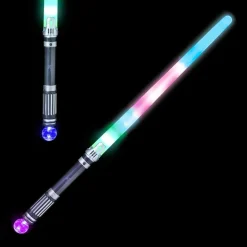 Light Up Rainbow Saber 23" (EACH)