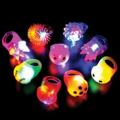 Light Up Ring Assortment 1" (48 PACK)