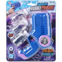 Light Up Space Bubble Phaser 20 Hole Assorted 6