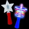 Light Up Star Magic Wand Assorted 10" (EACH)