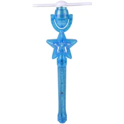 Light Up Star Spinner Windmill Wand Assorted 14" (EACH)