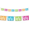 Luau Hibiscus Pennant Banner 12' (EACH)