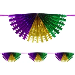 Mardi Gras Bunting Banner (EACH)