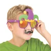 Mardi Gras Sunstaches (EACH)
