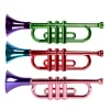 Metallic Trumpet Assortment 13.5" (DZ)