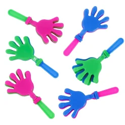 Mini Hand Clapper Assortment 4" (DZ)
