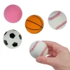 Mini Rubber Sports Ball Assortment 2.5" (24 PACK)