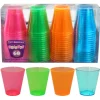 Neon Plastic Shot Glasses 2 oz (60 PACK)