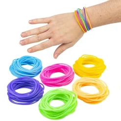 Neon PVC Bracelet Assortment 7" (144 PACK)