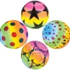 Neon Rainbow Vinyl Ball Assorted 9" (EACH)