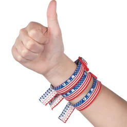 Nylon USA Woven Friendship Bracelets (DZ)