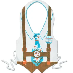 Oktoberfest Kiss Me Plastic Vest (EACH)