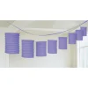 Paper Lantern Garland Purple 12' (EACH)