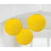 Paper Lanterns Yellow 9.5" (3 PACK)