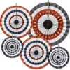 Patriotic Accordion Paper Fan Assortment (5 PACK)