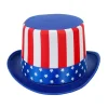 Patriotic American Flag Top Hat (EACH)