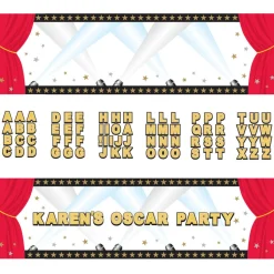 Personalized Hollywood Banner 65" (EACH)