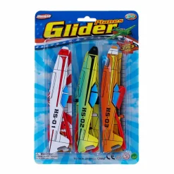 3 Piece Glider Planes 7.5" (3 PACK)