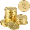 Plastic Gold Coins 1.25" (144 PACK)