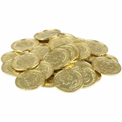 Plastic Gold Coins 1.25