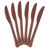 Plastic Knives - Brown (20 PACK)