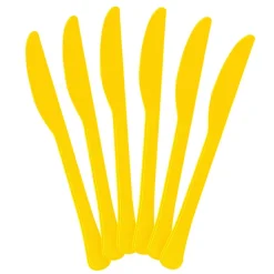 Plastic Knives - Yellow (20 PACK)